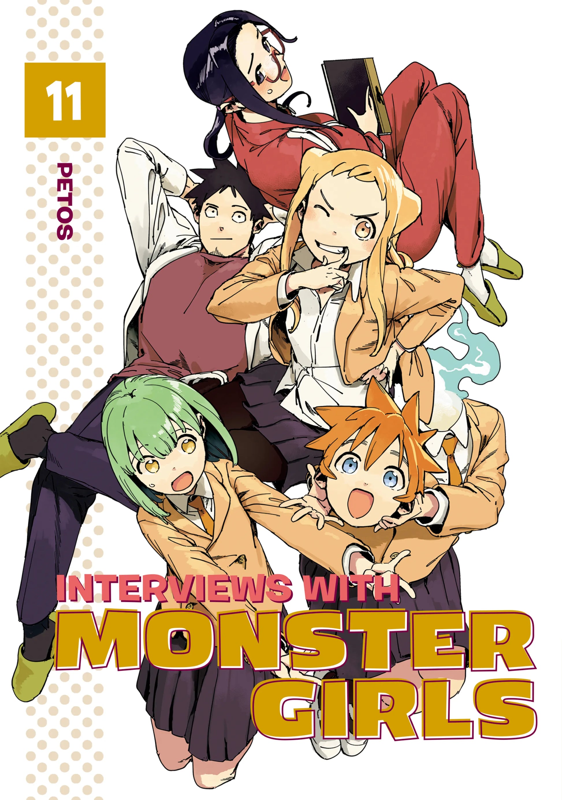 Interviews with Monster Girls Vol. 10 English Manga Paperback book cover