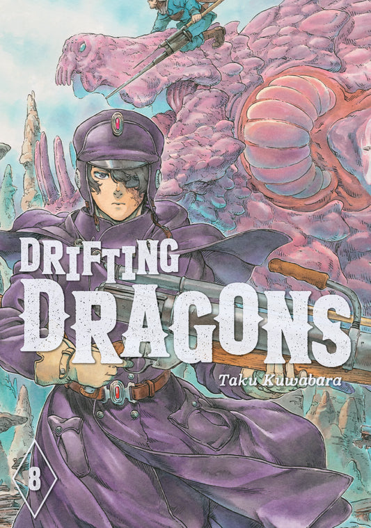 Drifting Dragons Vol. 7 English Manga Paperback book cover