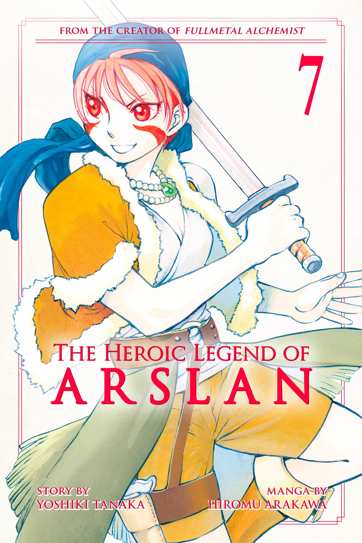 The Heroic Legend of Arslan Vol. 6 English Manga Paperback book cover