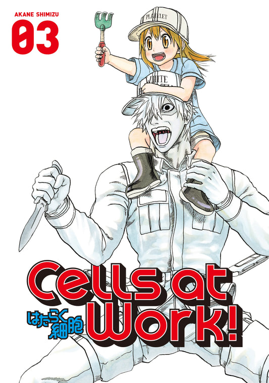 Cells at Work! Vol. 2 English Manga Paperback book cover