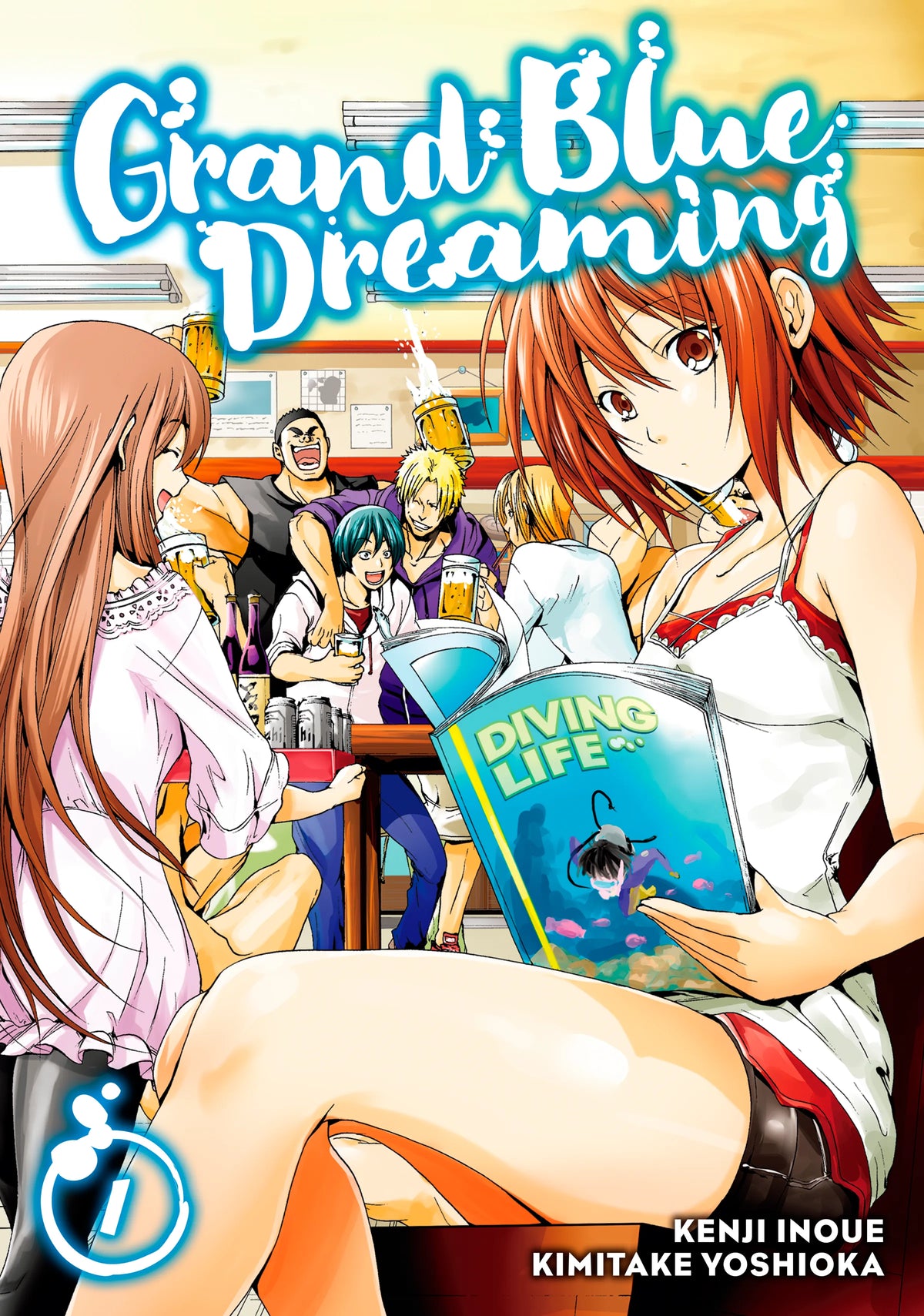 Grand Blue Dreaming Vol. 1 English Manga Paperback book cover