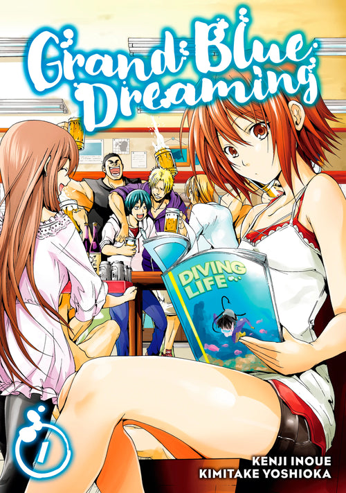 Grand Blue Dreaming Vol. 1 English Manga Paperback book cover