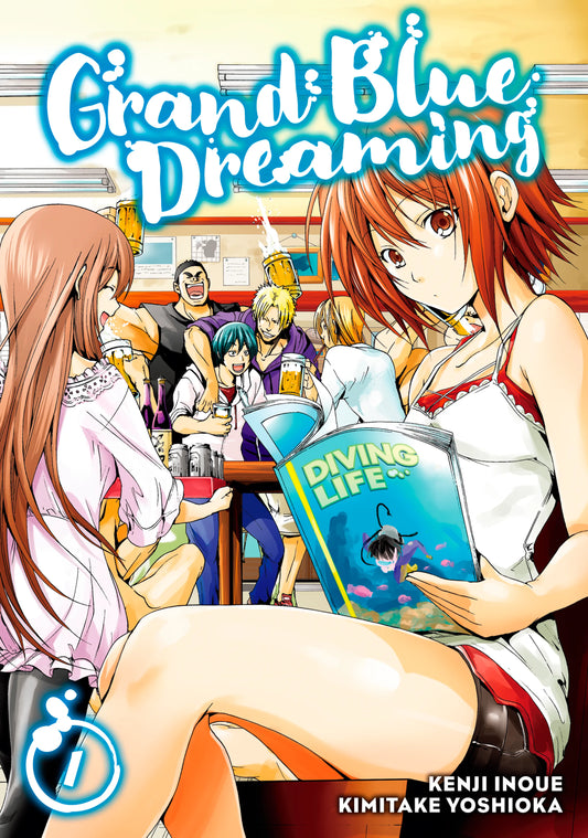 Grand Blue Dreaming Vol. 1 English Manga Paperback book cover