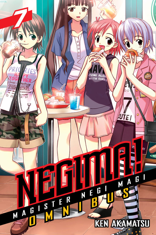 Negima! Omnibus Vol. 6 English Manga Paperback book cover