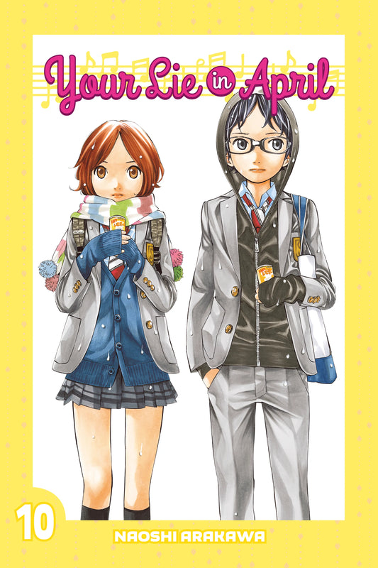 Your Lie in April Vol. 9 English Manga Paperback book cover