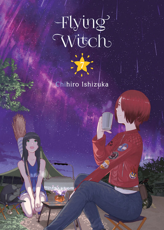Flying Witch Vol. 6 English Manga Paperback book cover