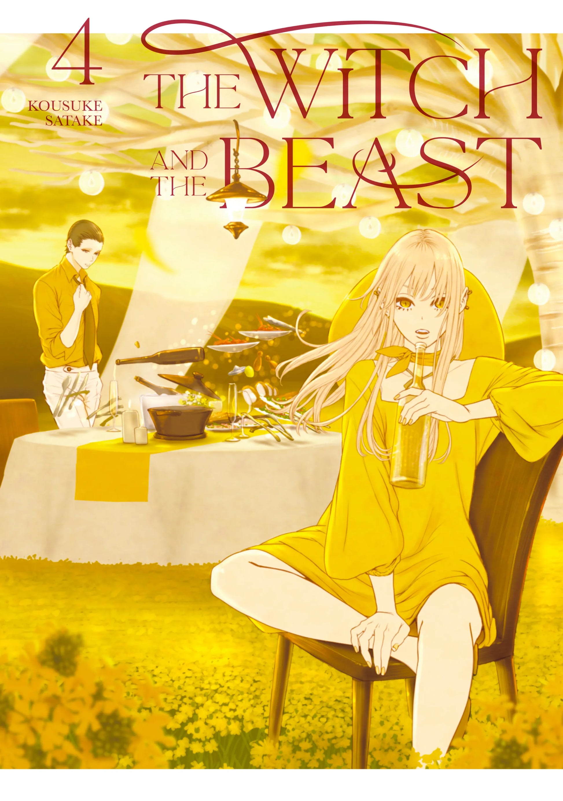The Witch and the Beast Vol. 3 English Manga Paperback book cover
