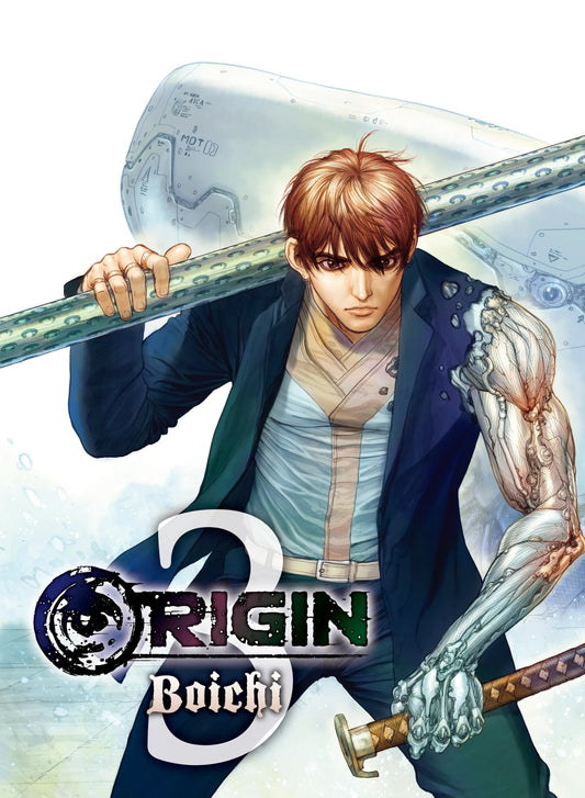 ORIGIN Vol. 2 English Manga Paperback book cover
