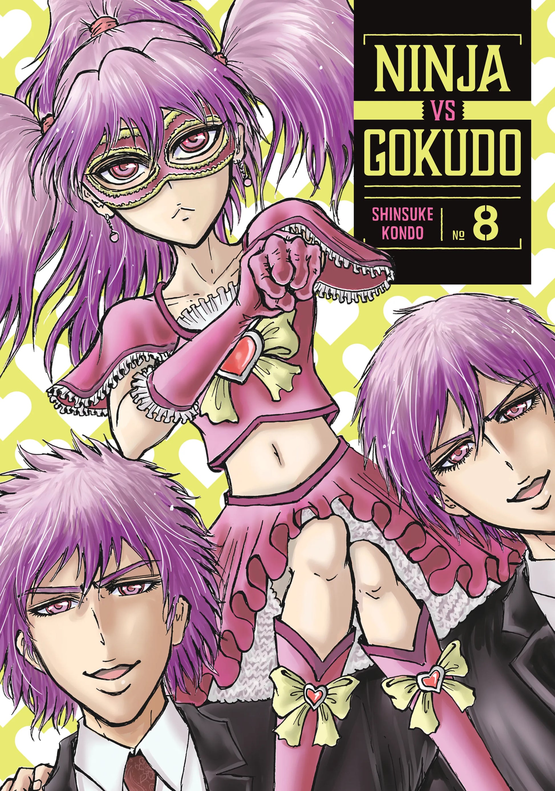 Ninja Vs. Gokudo Vol. 7 English Manga Paperback book cover
