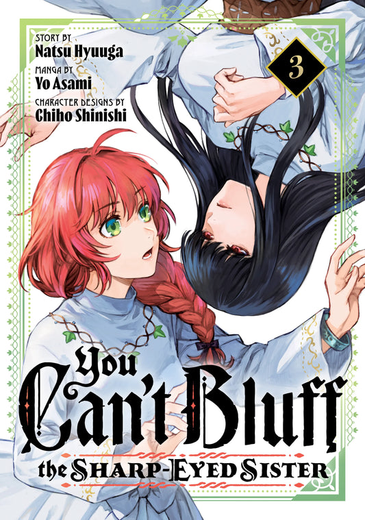 You Can't Bluff the Sharp-Eyed Sister Vol. 2 English Manga Paperback book cover
