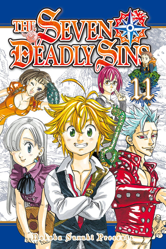 The Seven Deadly Sins Vol. 10 English Manga Paperback book cover