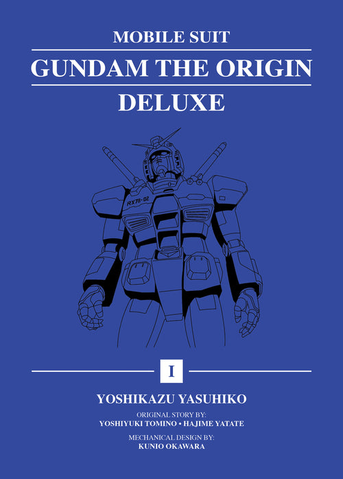 Mobile Suit Gundam: THE ORIGIN Deluxe Vol. 1 English Manga Hardback book cover
