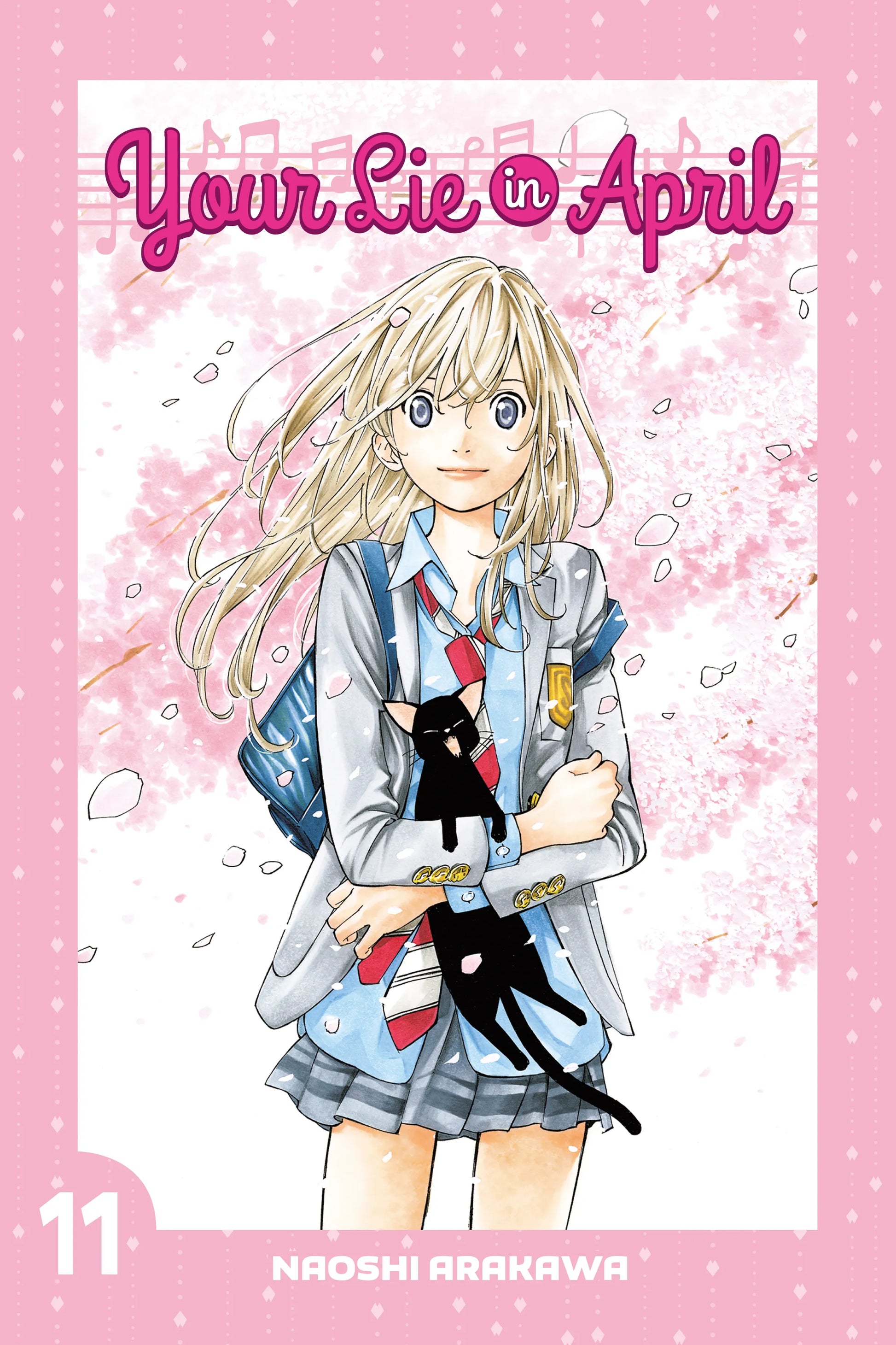 Your Lie in April Vol. 10 English Manga Paperback book cover