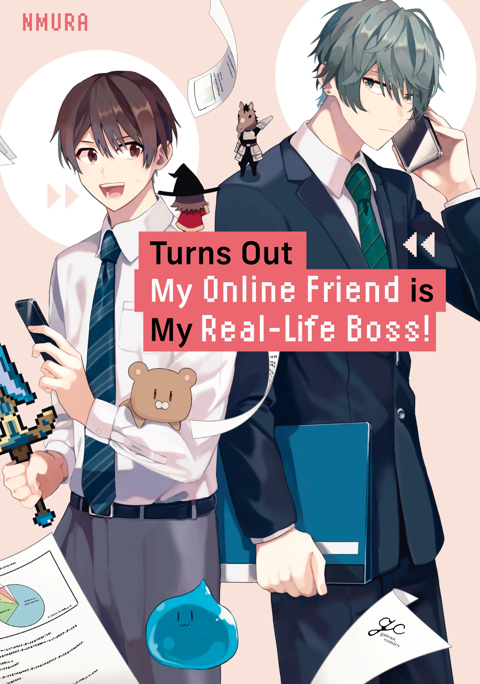 Turns Out My Online Friend is My Real-Life Boss! Vol. 1 English Manga Paperback book cover