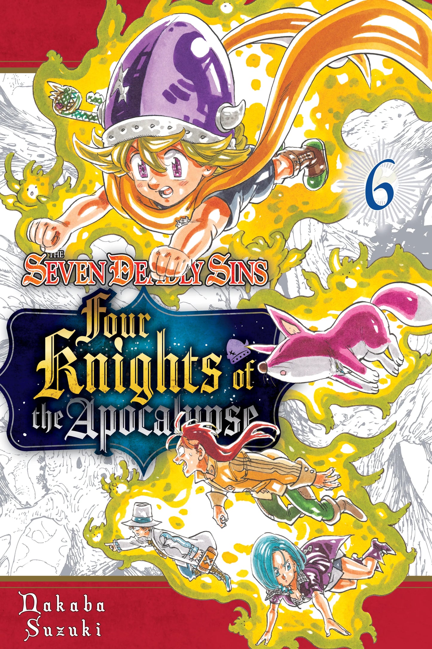 The Seven Deadly Sins: Four Knights of the Apocalypse Vol. 5 English Manga Paperback book cover