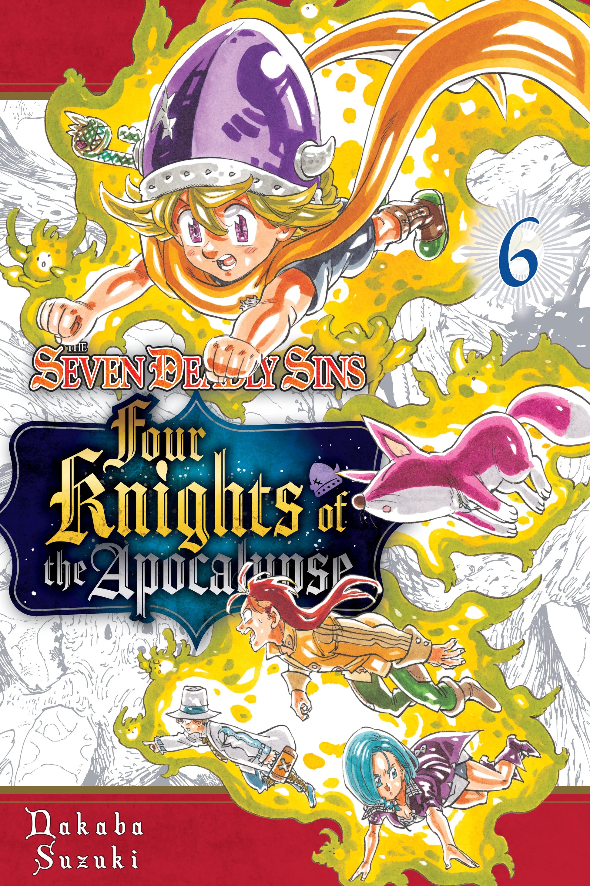 The Seven Deadly Sins: Four Knights of the Apocalypse Vol. 5 English Manga Paperback book cover