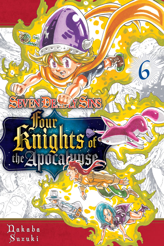 The Seven Deadly Sins: Four Knights of the Apocalypse Vol. 5 English Manga Paperback book cover