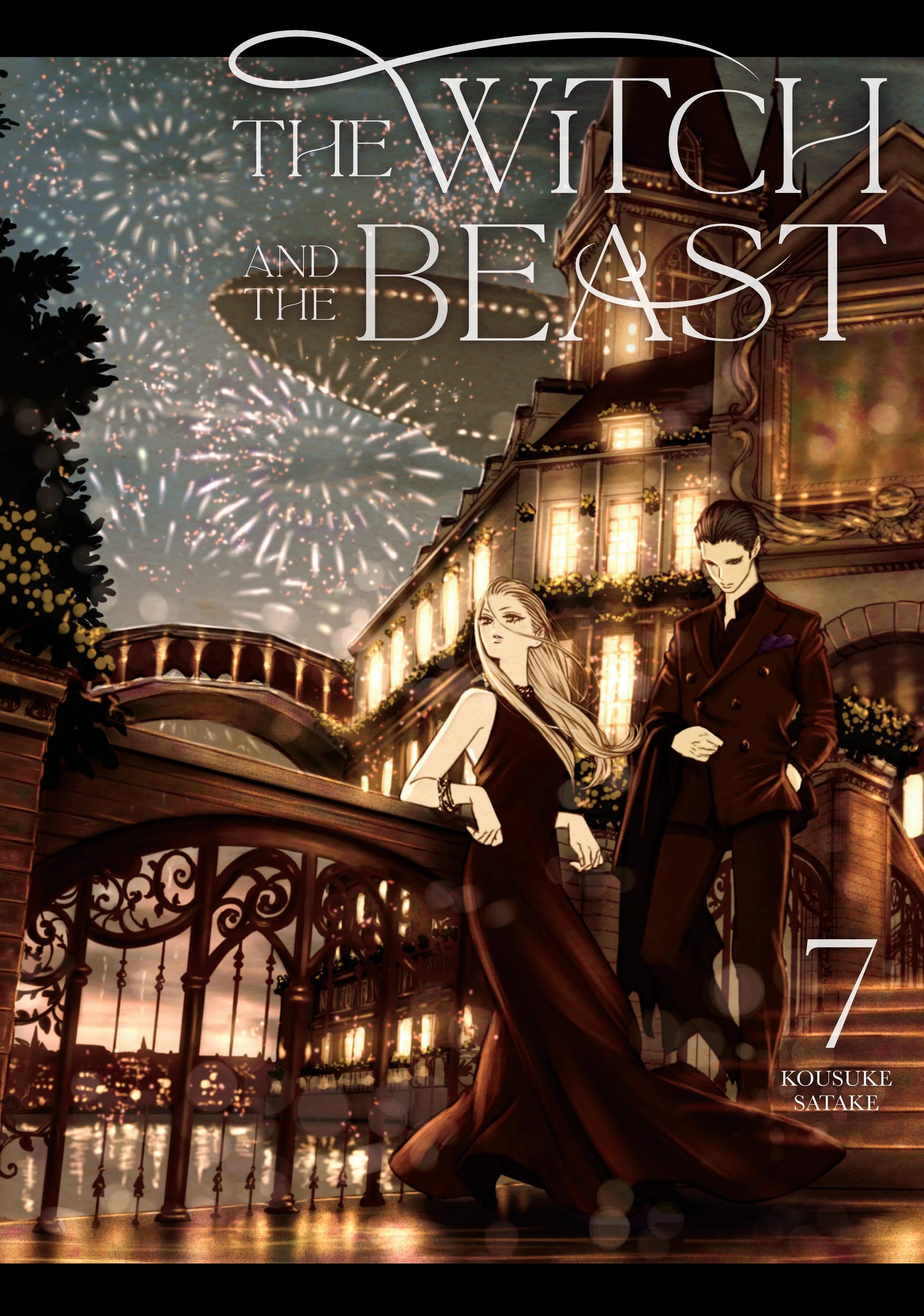 The Witch and the Beast Vol. 6 English Manga Paperback book cover