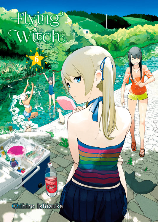 Flying Witch Vol. 5 English Manga Paperback book cover