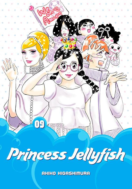 Princess Jellyfish Vol. 8 English Manga Paperback book cover