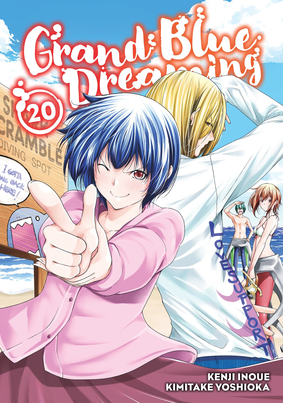 Grand Blue Dreaming Vol. 19 English Manga Paperback book cover