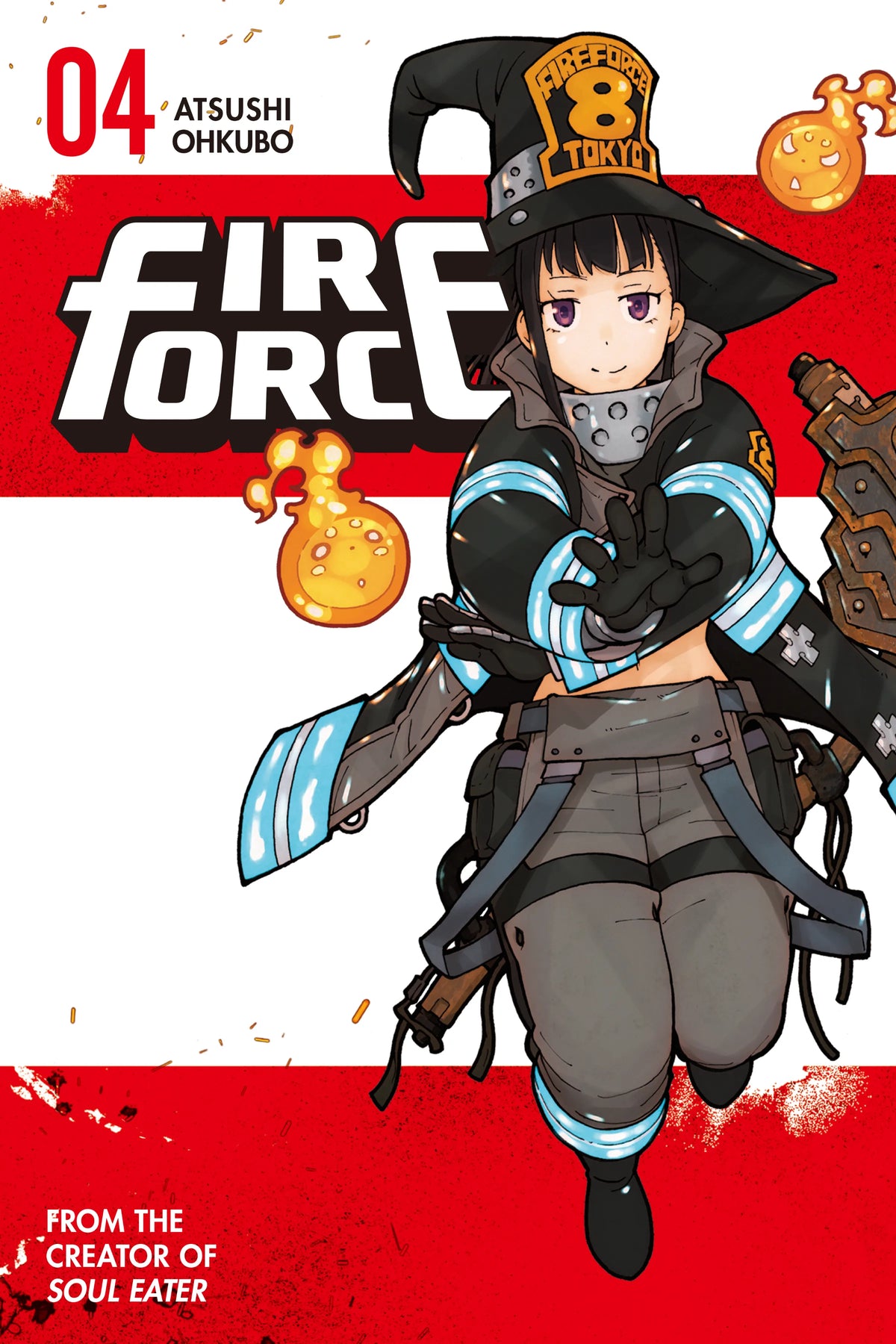 Fire Force Vol. 3 English Manga Paperback book cover