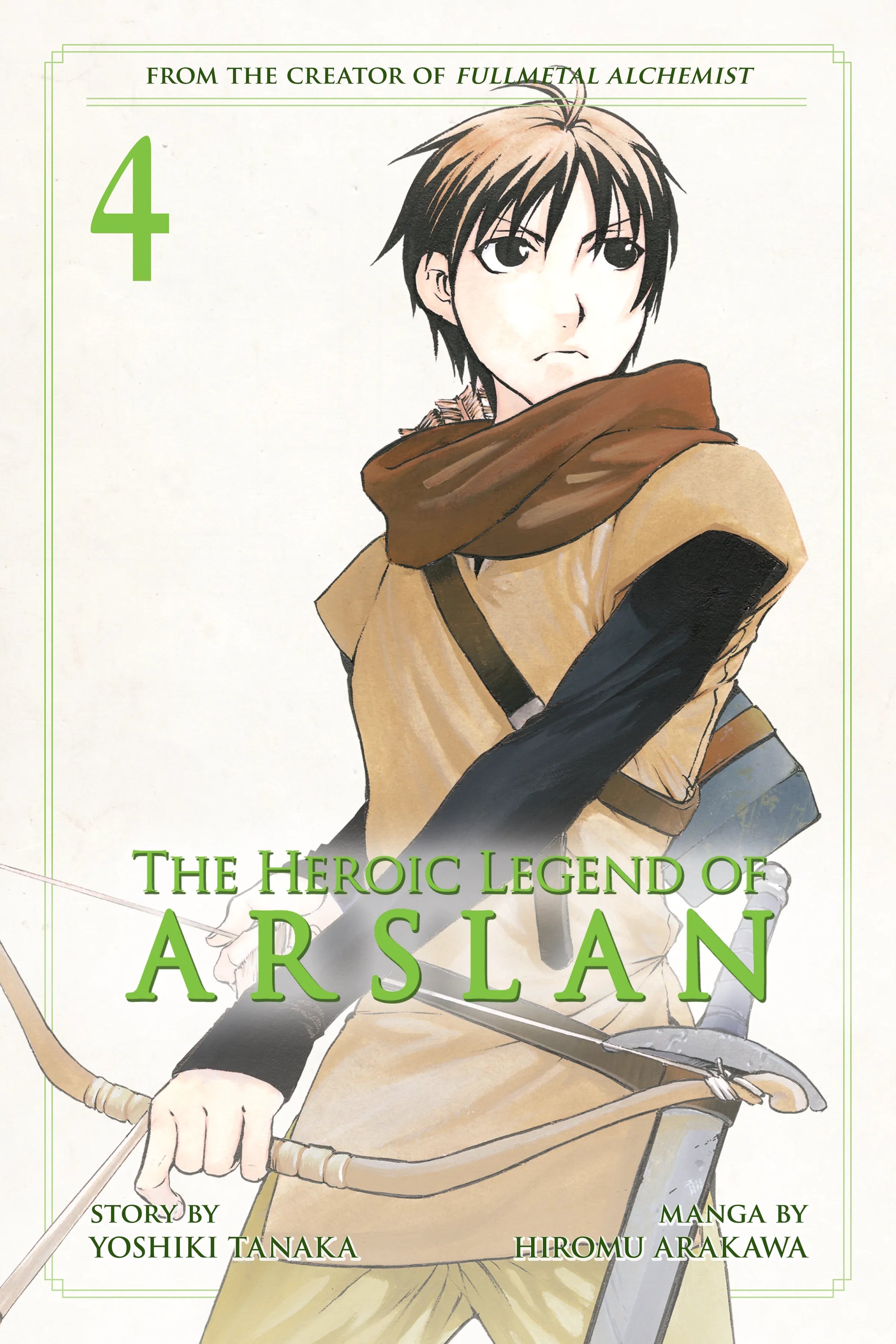 The Heroic Legend of Arslan Vol. 3 English Manga Paperback book cover