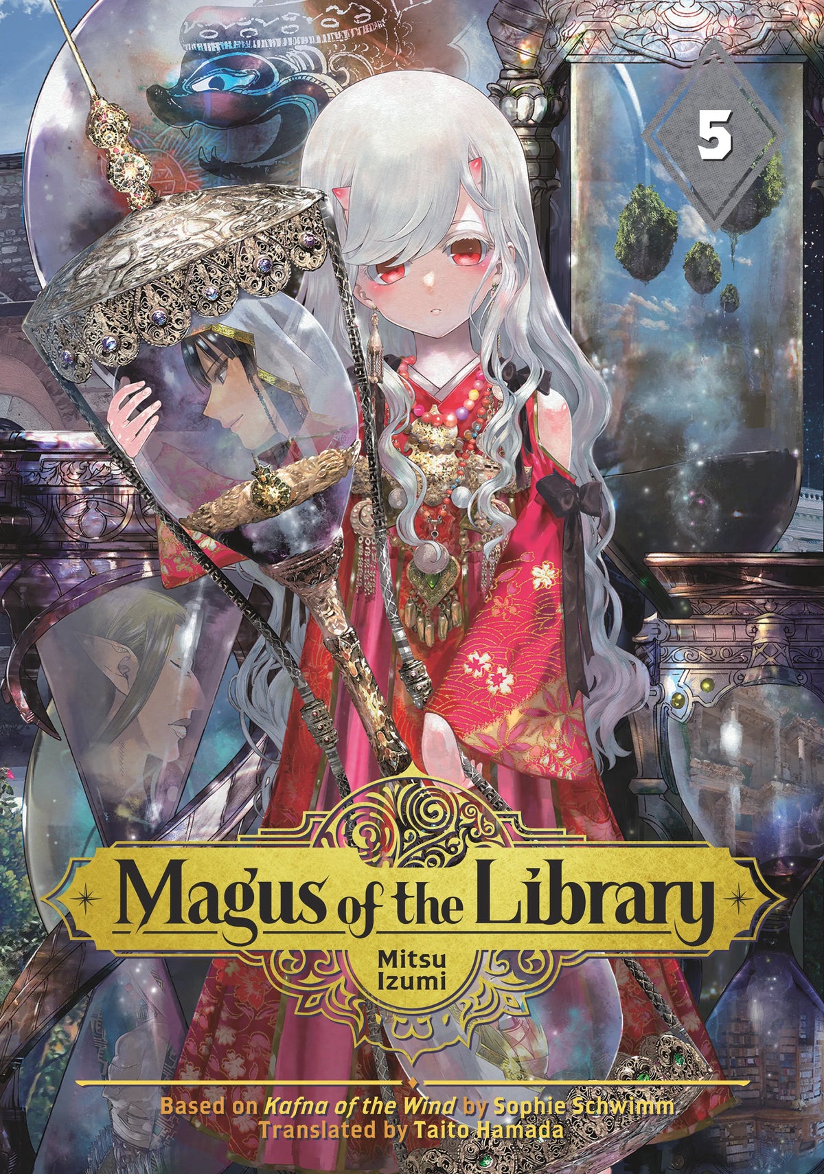 Magus of the Library Vol. 4 English Manga Paperback book cover