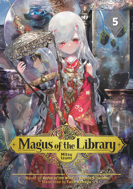Magus of the Library Vol. 4 English Manga Paperback book cover