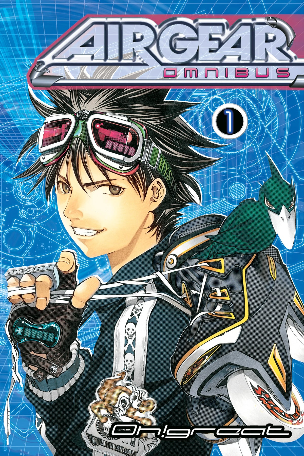 Air Gear Omnibus Vol. 1 English Manga Paperback book cover