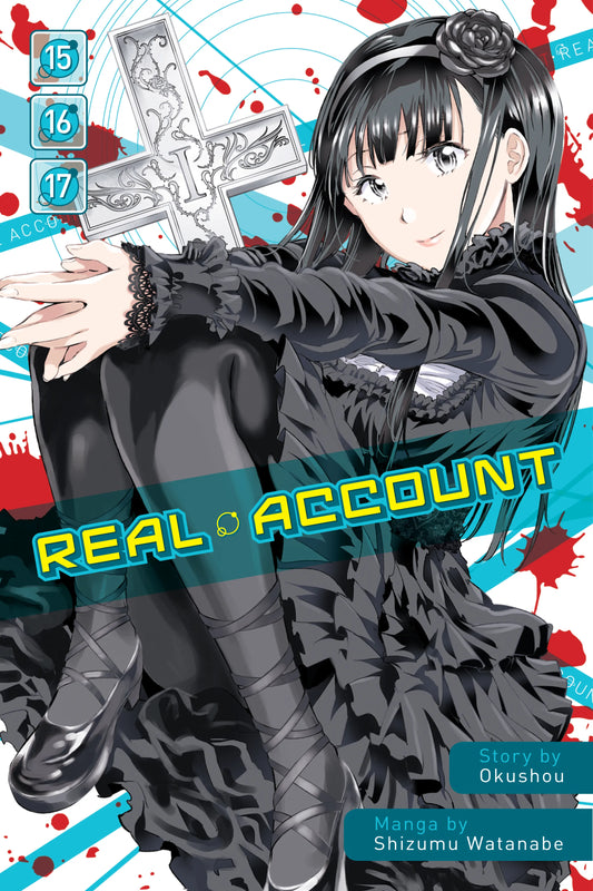 Real Account Vol. 12-14 English Manga Paperback book cover