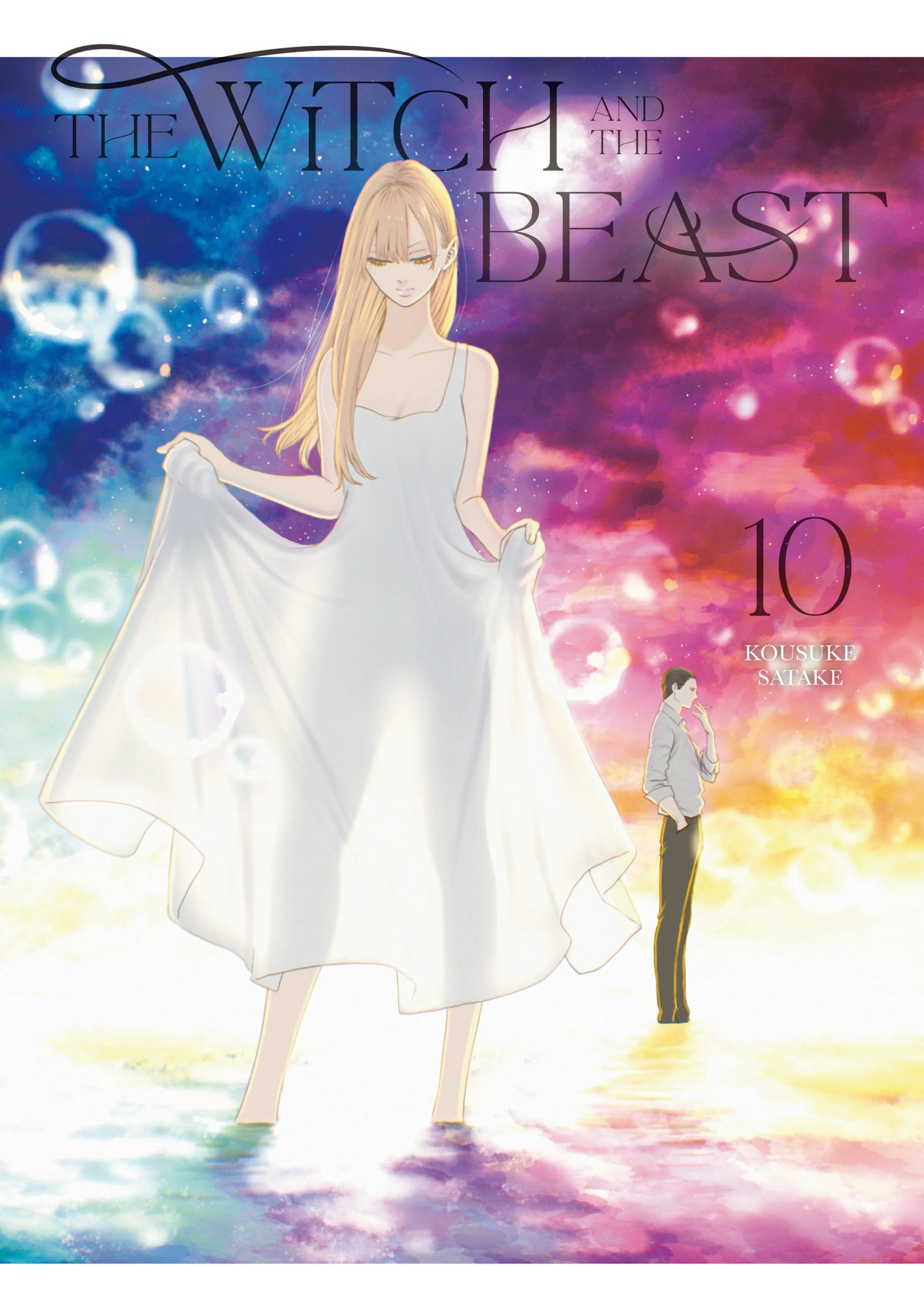 The Witch and the Beast Vol. 9 English Manga Paperback book cover