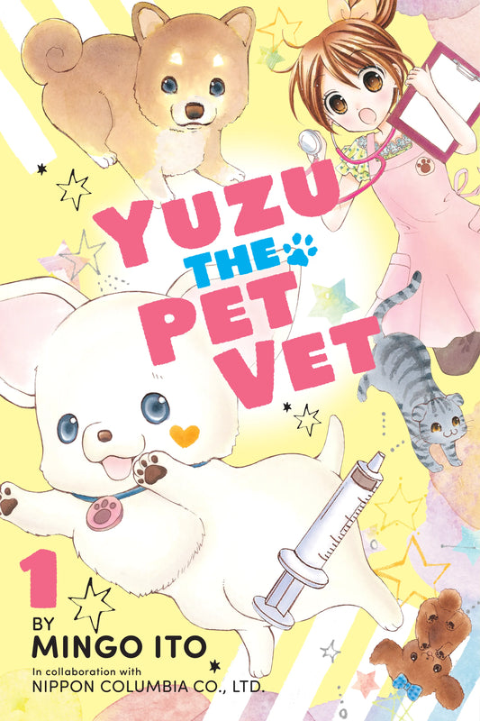 Yuzu the Pet Vet Vol. 1 English Manga Paperback book cover