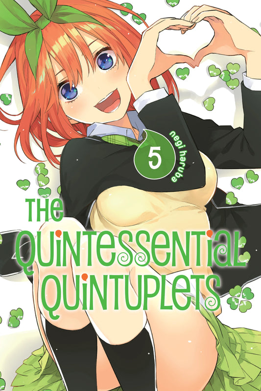 The Quintessential Quintuplets Vol. 4 English Manga Paperback book cover