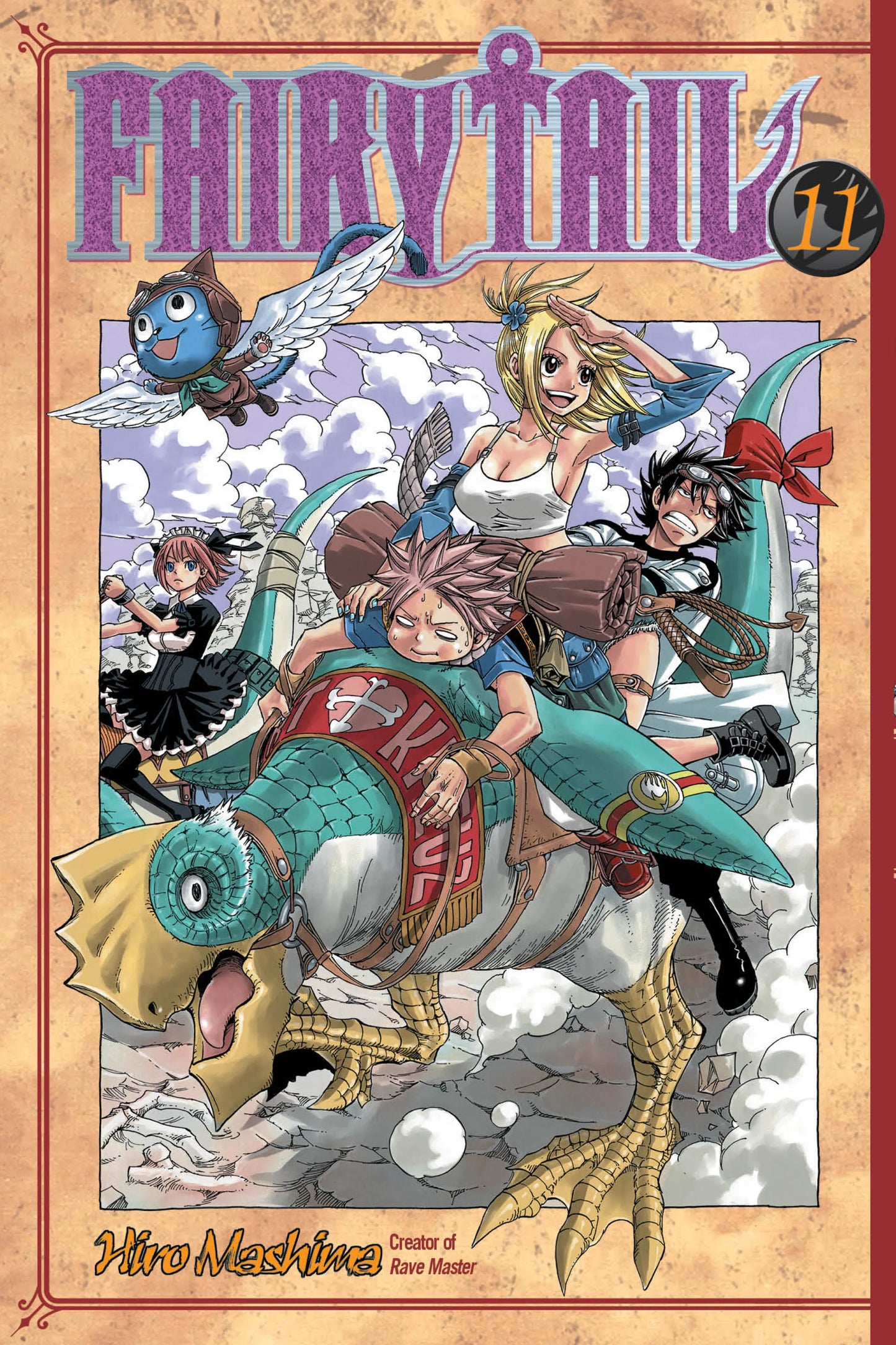 FAIRY TAIL Vol. 10 English Manga Paperback book cover
