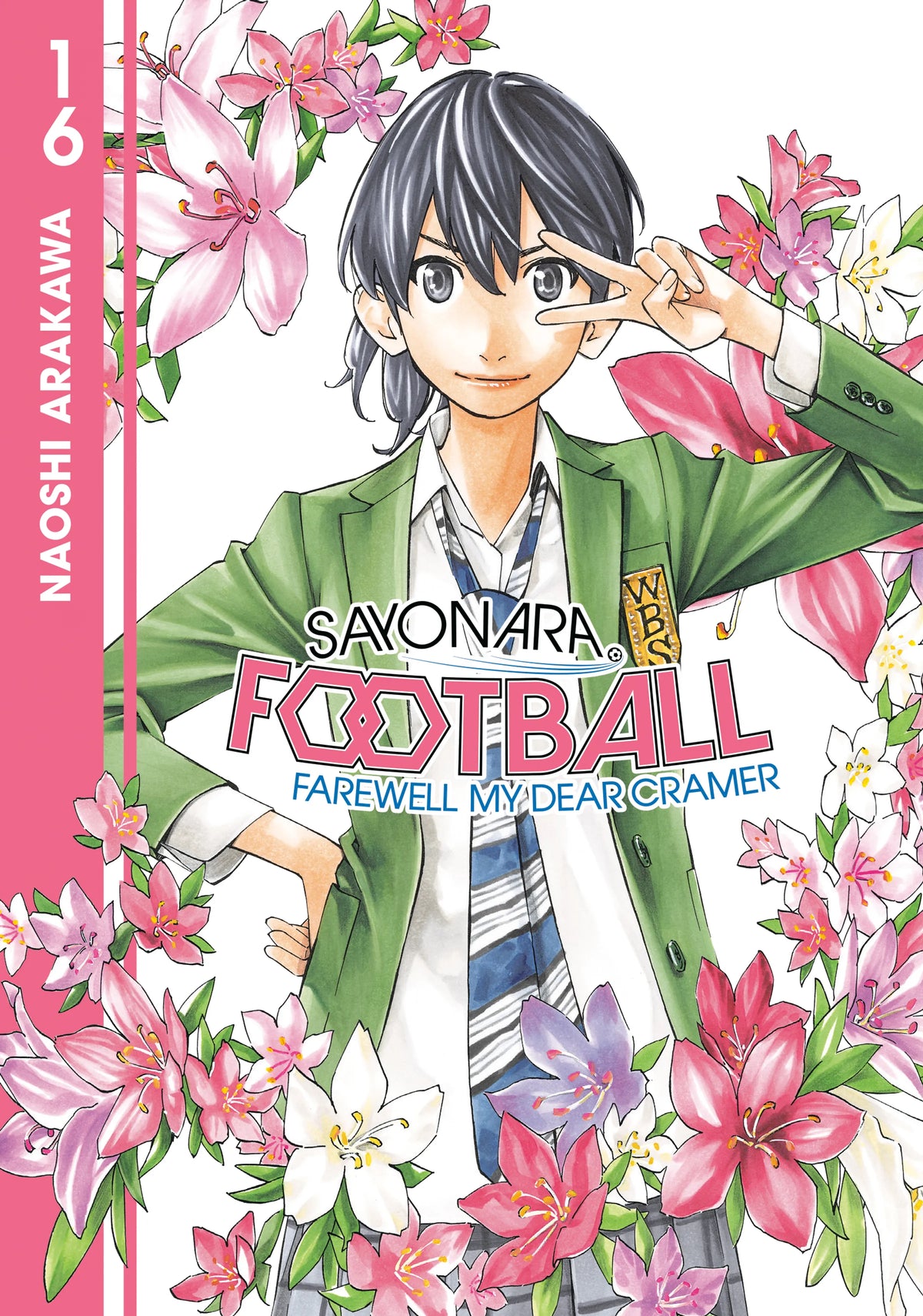 Sayonara, Football Vol. 15 English Manga Paperback book cover