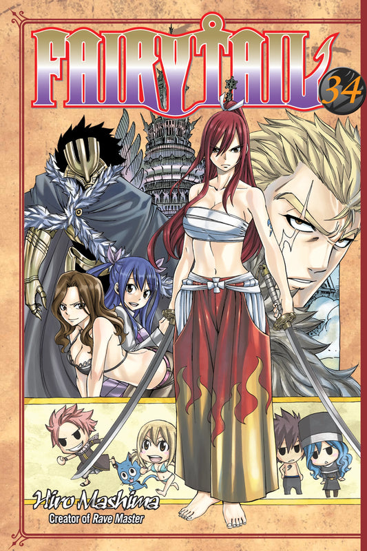 FAIRY TAIL Vol. 33 English Manga Paperback book cover
