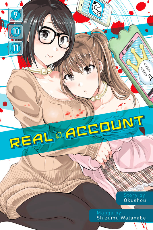 Real Account Vol. 8 English Manga Paperback book cover