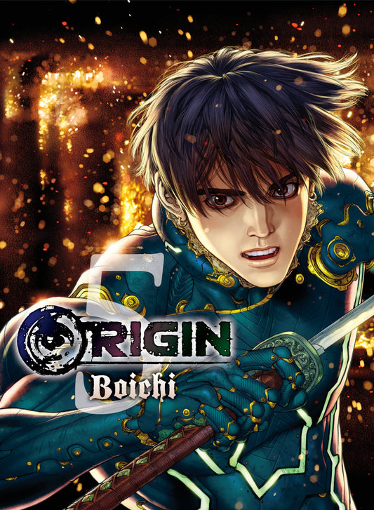 ORIGIN Vol. 4 English Manga Paperback book cover