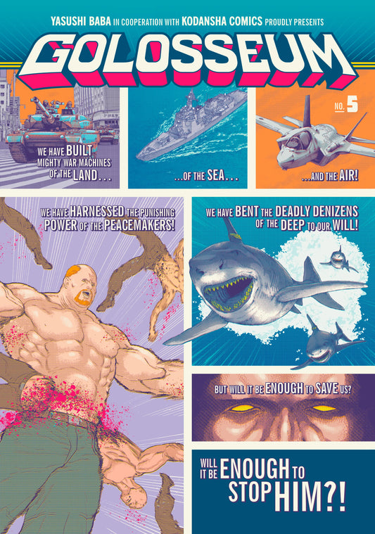 Golosseum Vol. 4 English Manga Paperback book cover