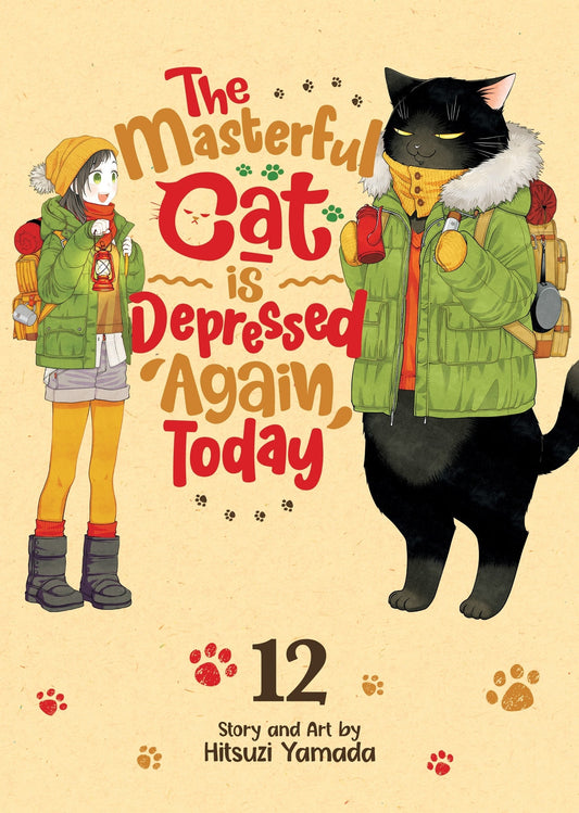 The Masterful Cat Is Depressed Again Today Vol. 12 English Manga cover