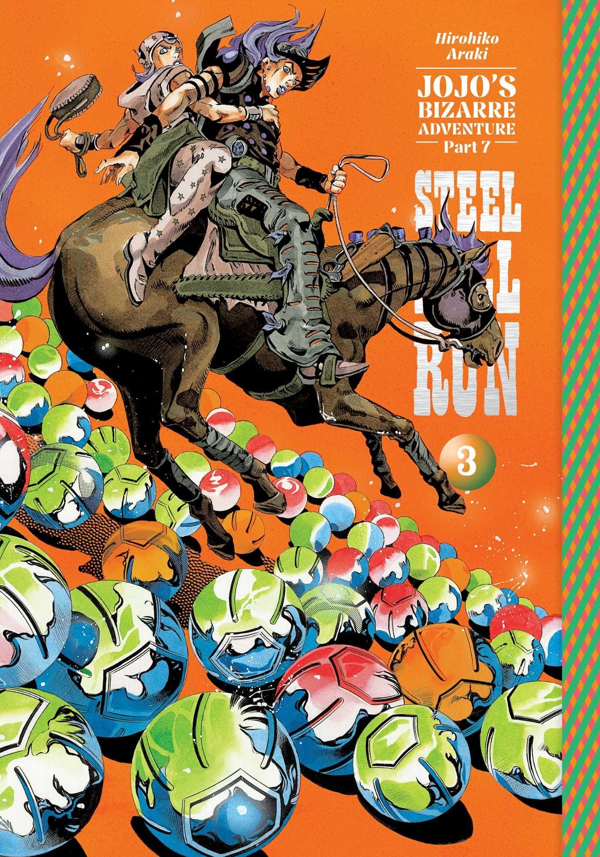 JoJo's Bizarre Adventure: Part 7--Steel Ball Run, Vol. 3 : Volume 3-9781974758371