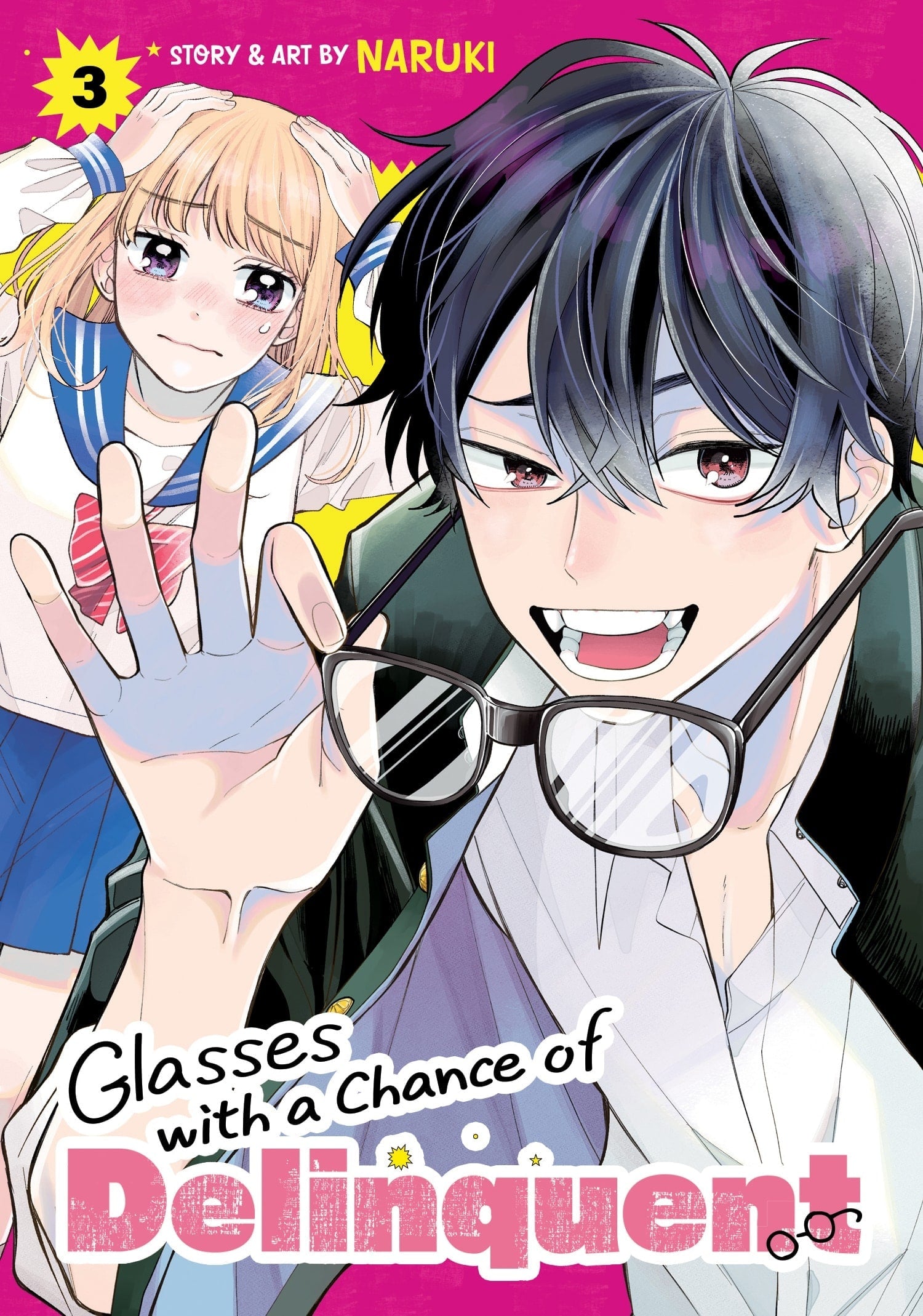 Glasses with a Chance of Delinquent Vol. 3 cover