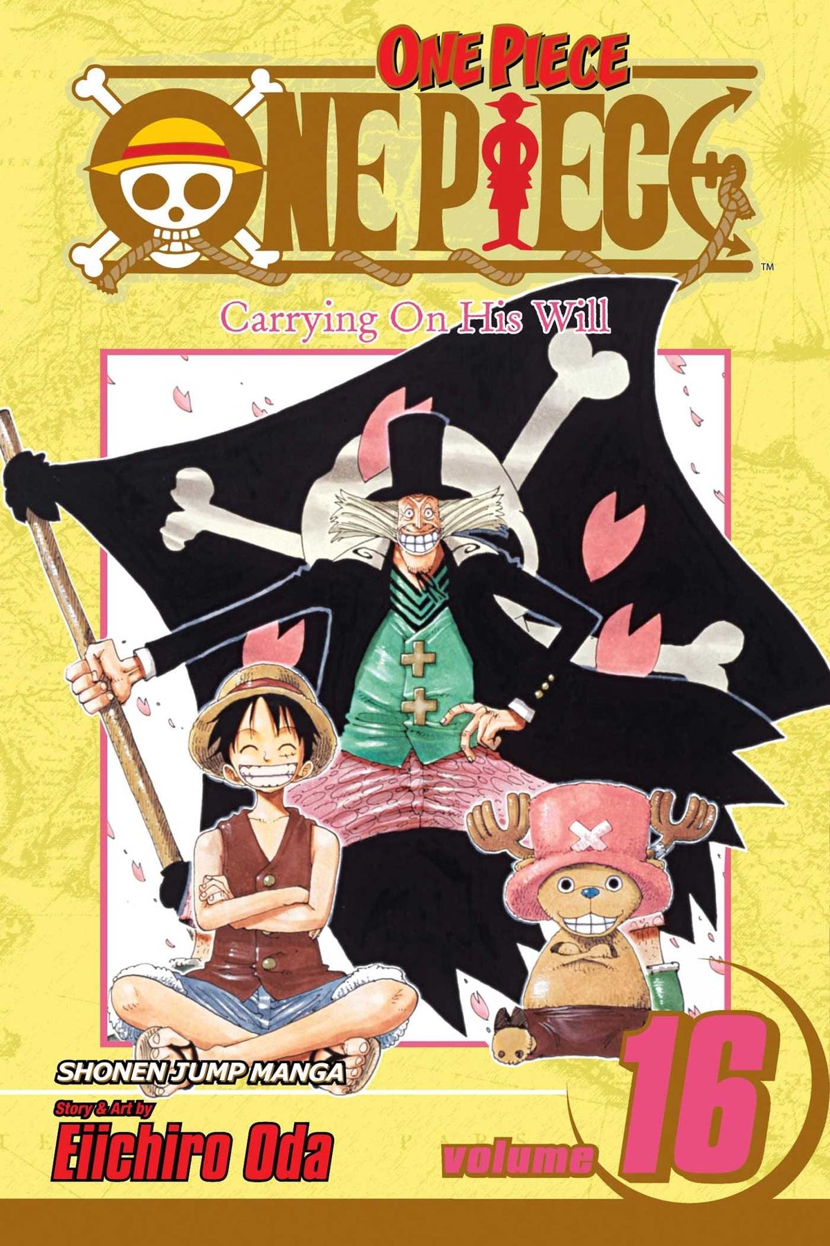 One Piece, Vol. 16 : Carrying on His Will Volume 16-9781421510934