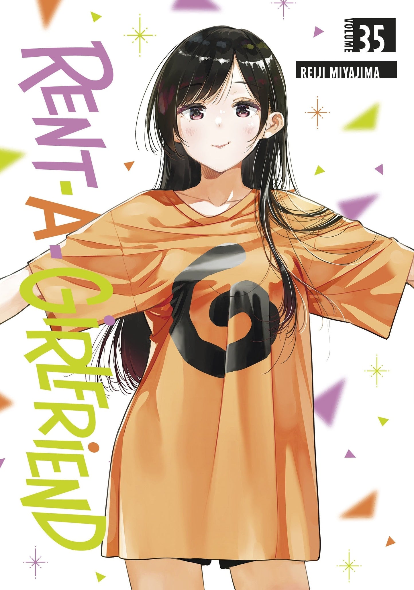 Rent-A-Girlfriend Vol. 35 English Manga cover