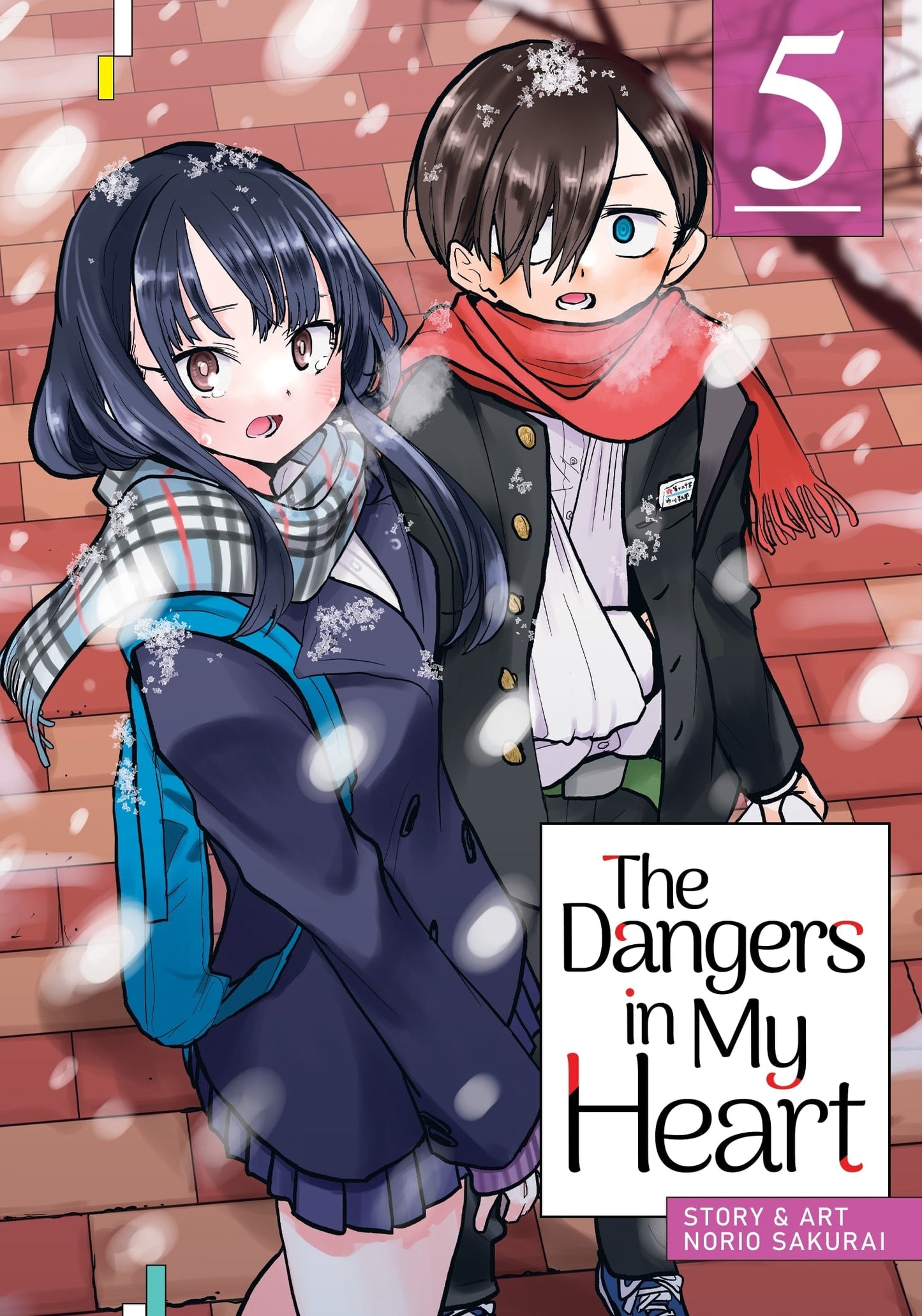 The Dangers in My Heart Vol. 5 English Manga cover