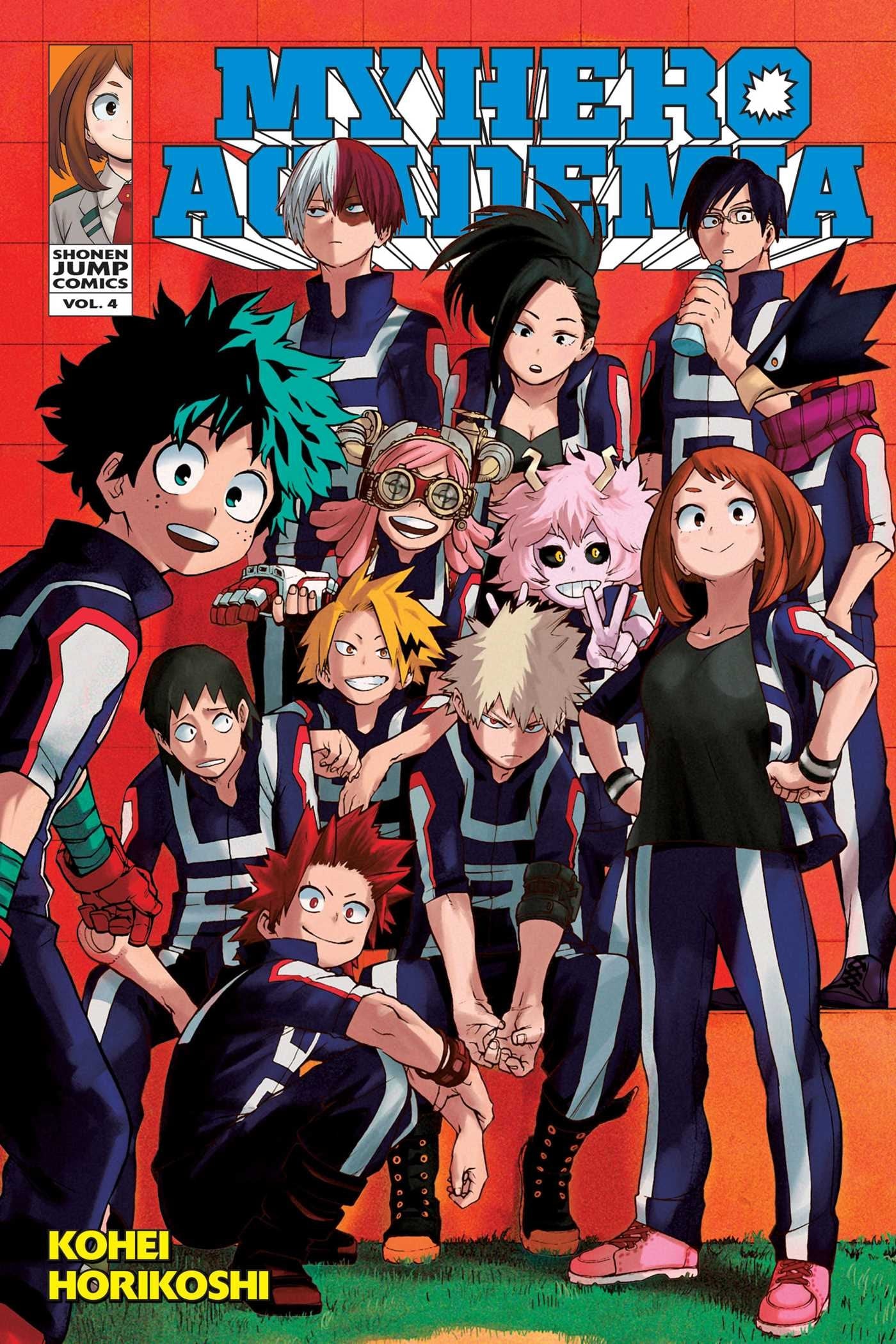 My Hero Academia, Vol. 4 : The Boy Born with Everything Volume 4-9781421585116