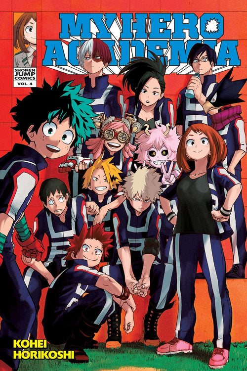 My Hero Academia, Vol. 4 : The Boy Born with Everything Volume 4-9781421585116