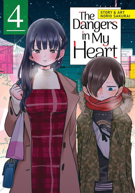 The Dangers in My Heart Vol. 4 English Manga cover