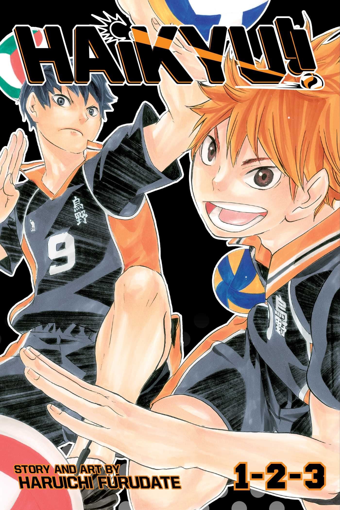 Haikyu!! 3-in-1 Edition Vol. 1 cover